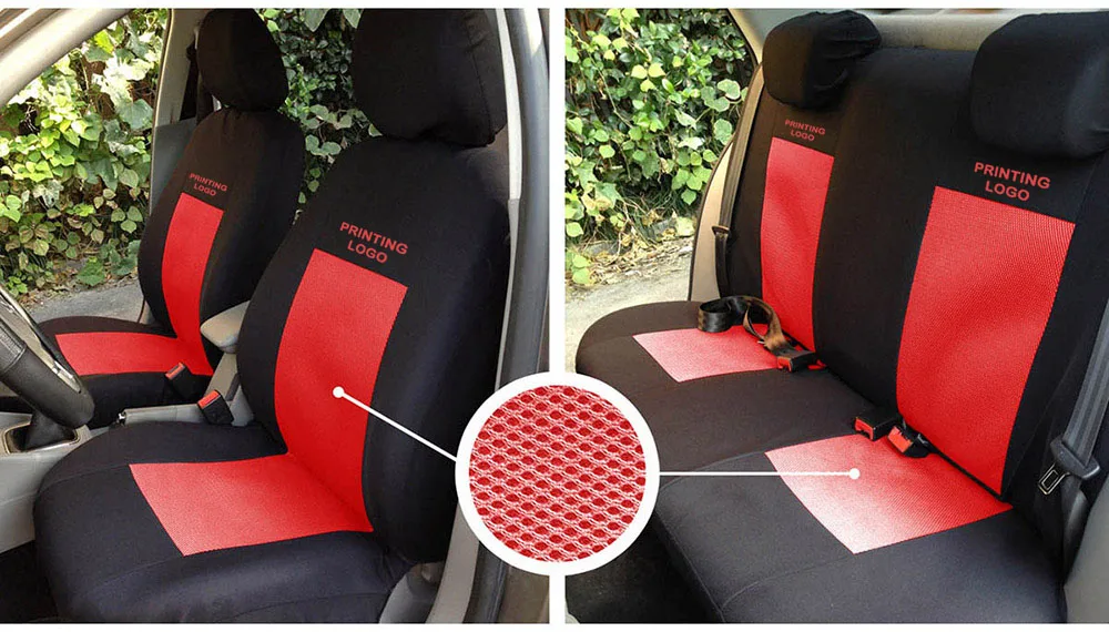 MESH-REAL EFFECT-RED