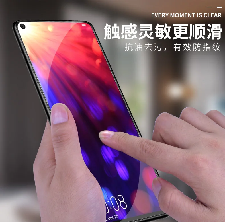 

Bonaier 2pcs Tempered Glass For Huawei Honor V20 View 20 Screen Protector 9H Anti Blu-ray Glass For Huawei V20 Protective Film
