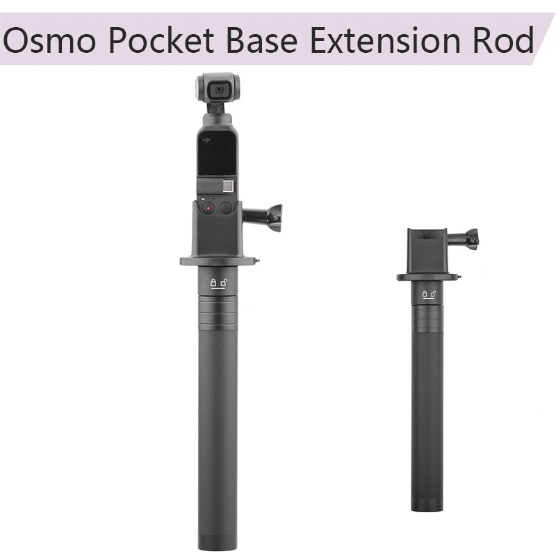 

DJI OSMO POCKET Base Adapter Extension Rod Extend Stick for Osmo Pocket Mount Handheld Gimbal Camera Stabilizer Accessories