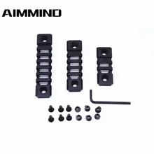 " 3 слота 3" 5 Слот 3," 7 Слот Алюминий Keymod круглое Крепление Пикатинни Вивера для тактические для страйкбола, охоты аксессуар