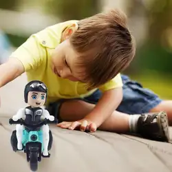 Креативный Детский Электрический игрушечный трехколесный велосипед музыкальное освещение игрушечные мотоциклы