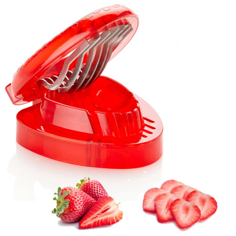 New Strawberry Slicer Kitchens Cooking Gadgets Accessories Supplies