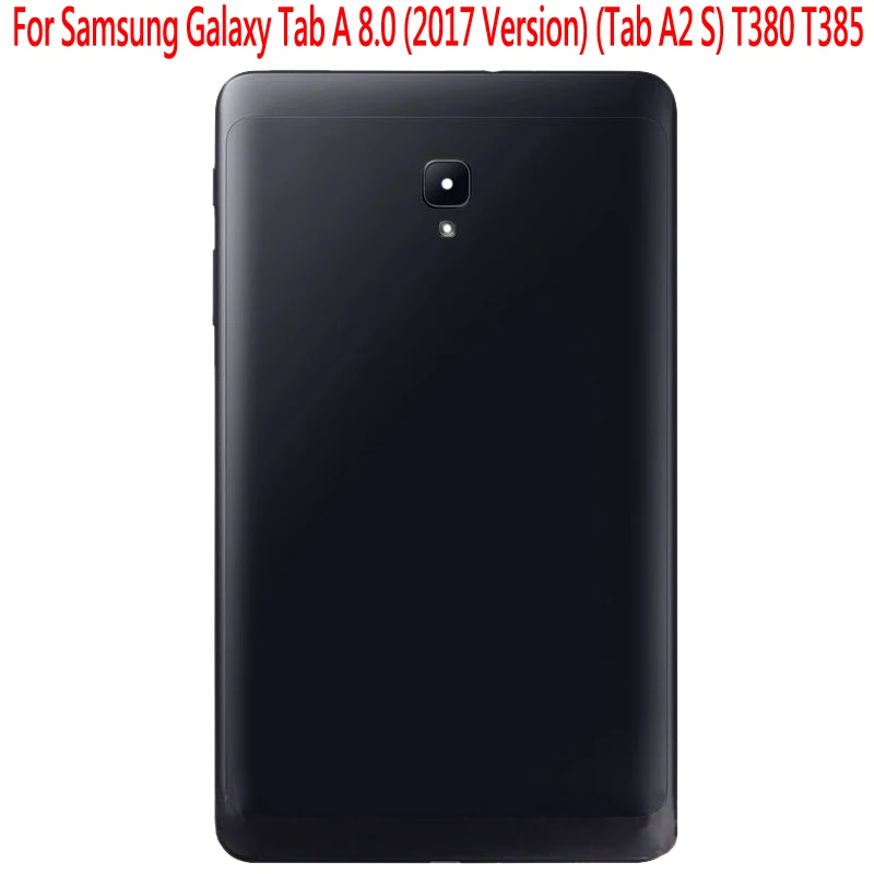 

1 Pcs New Back Plastic Replacement For Samsung Galaxy Tab A 8.0 (2017)/ A2 S T380 T385 Battery Cover Rear Door Housing Case