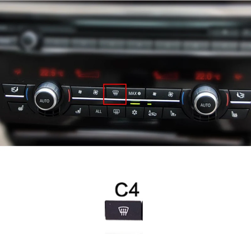 Кондиционер объем подогрев сидений кнопка включения высокого класса для BMW 5 6 7 серии 520 523 525 528 530 535 535GT 730 740 750 760