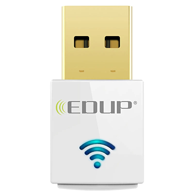 EDUP WiFi приемник 600Mbps двухдиапазонный мини 2,4/5 Ghz USB WiFi адаптер USB Сетевая карта AC600 802.11ac беспроводной адаптер
