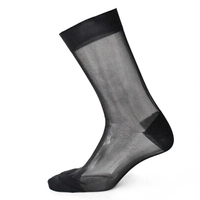 2016 сексуальные мужские носки чулки мужские носки сексуальное платье harajuku джентльменские носки мужские прозрачные дышащие носки