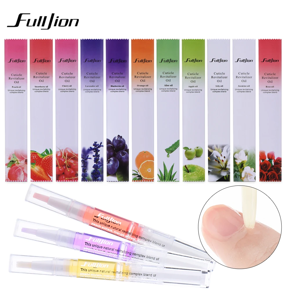 Fulljion 1pc New Cuticle Revitalizer Oil Nail Art Treatment Manicure Nail Art Treatment Tip Care Repair Nutrition Nail Care Tool