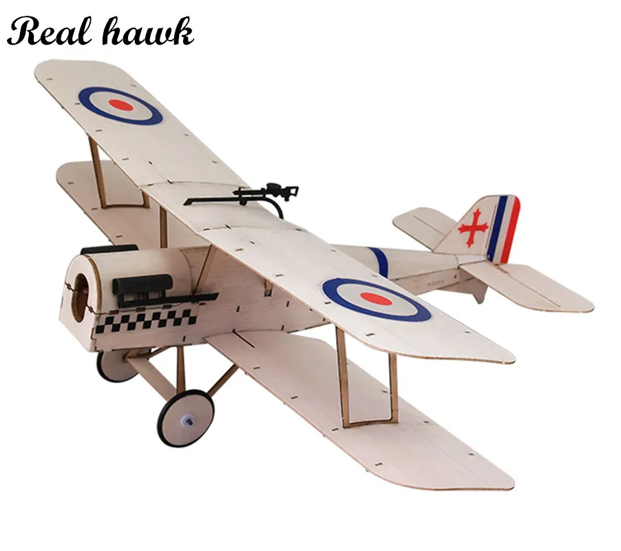 RC Flugzeug Laser Cut Balsa Holz Flugzeug doppeldecker Sopwith SE5A