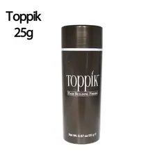 TOPPIK 25g Keratin Hair Building Fibers 10 Colors Hair Loss Treatment Care Conceal Thinning Hair Fiber Eyelash Extension Beauty