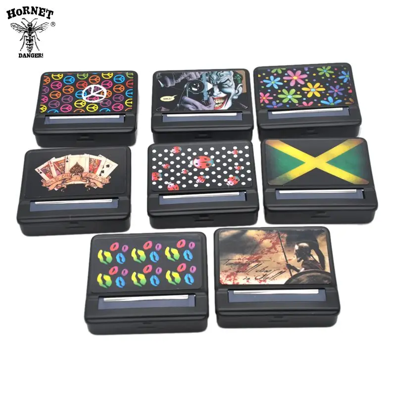  HORNET DANGER Automatic Cigarette Rolling Machine Tobacco Roller Cigarette Rolling Box For 70mm Pap