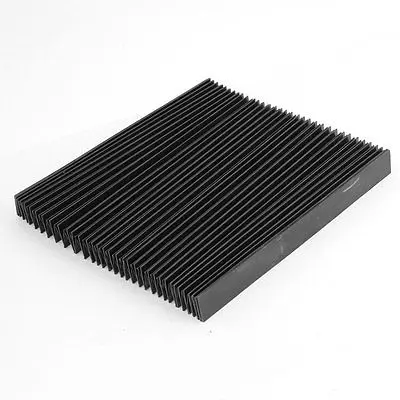

Protective Synthetic Rubber Rectangle Accordion Dust Cover 100cm x 19cm x 2cm