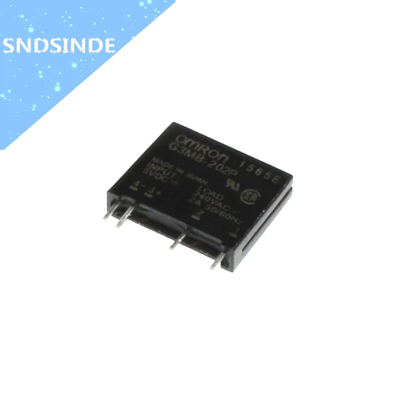 

5PCS Relay Module G3MB-202P G3MB 202P DC-AC PCB SSR In 5V DC Out 240V AC 2A Solid State Relay Module