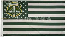PORTLAND TIMBERS stripe Banner Bandera USA Futbol Soccer MLS Flag 3×5