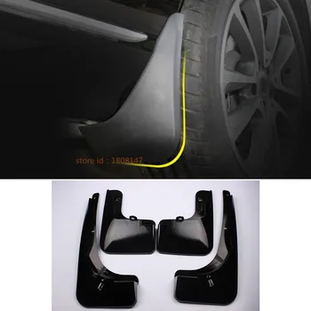 

Car Wheel Trim Cover ABS Fender Soft Mudguard Protection Flaps Splash Mud Guard Frame 4pcs For Toyota RAV4 2009 2010 2011 2012