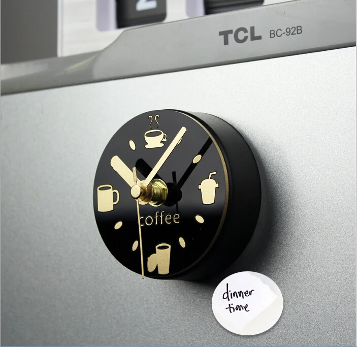 3" Small Modern Home Decorative Coffee Kitchen Clock Creative