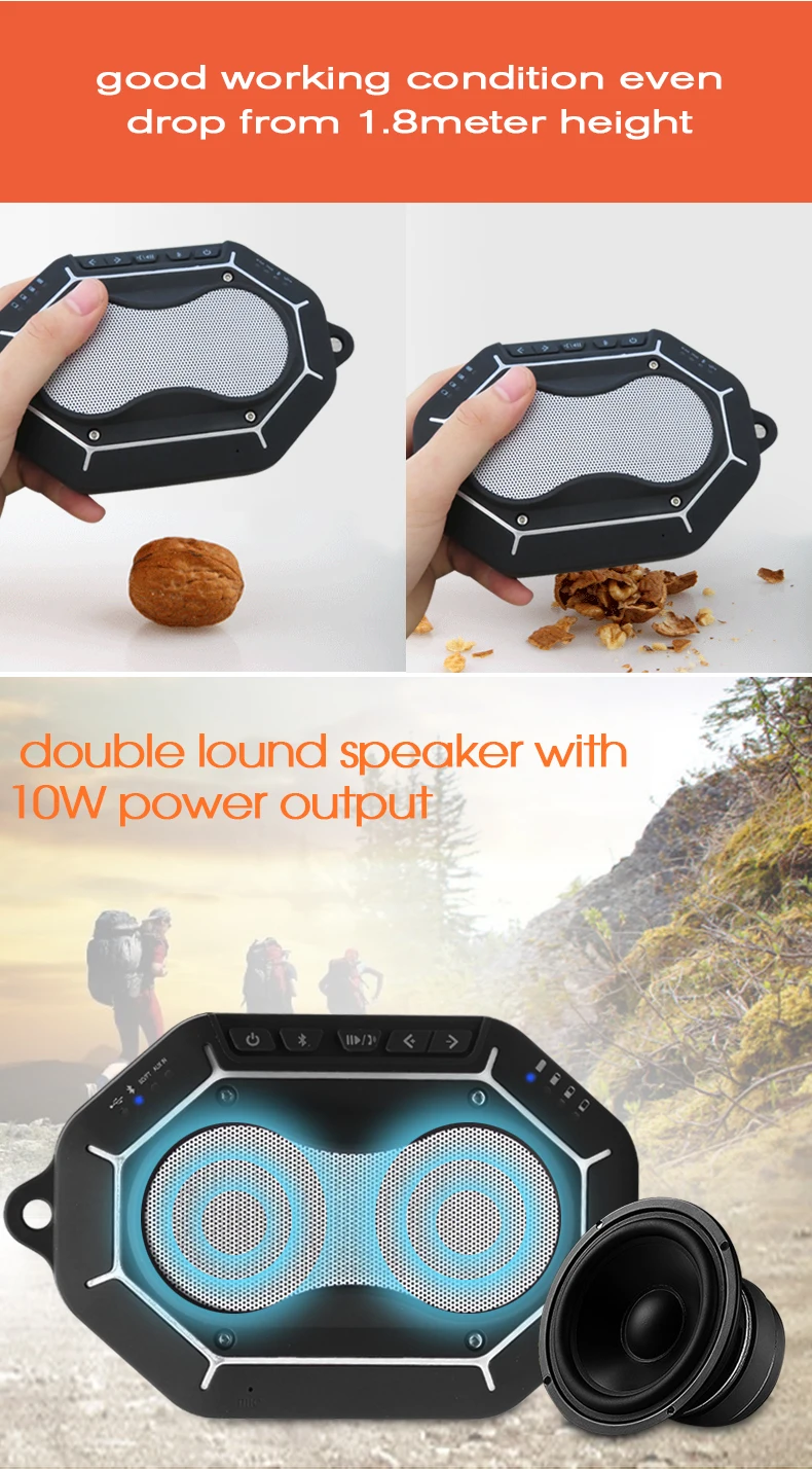 6 bluetooth speakers portable 10w