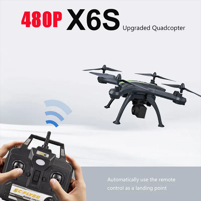 

2.4G 4CH 6-Axis Drone 2.4G 4CH 6-Axis Quadcopter 2.4G 4CH 6-Axis Aircraft WIFI Gift FPV Quadcopter Altitude Hold Hover