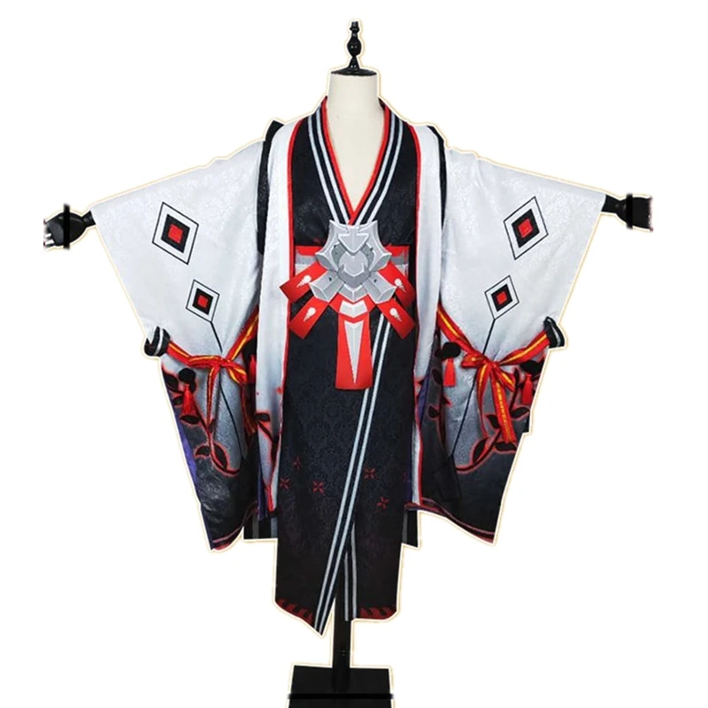 Игра Onmyoji Onikiri Косплей Костюм Пробуждение кимоно Хэллоуин карнавал парик обувь