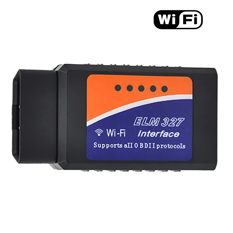 ELM327 V1.5 Bluetooth/Wifi/USB дополнительная поддержка OBDII протокол диагностический инструмент OBD2 автоматический сканер - Цвет: WiFi