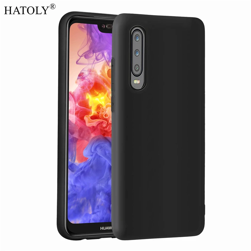 

Huawei P30 Case Cover for Huawei P30 Soft TPU Rubber Silicone Armor Shell Bumper Protective Phone Case For Huawei P30 Pro HATOLY