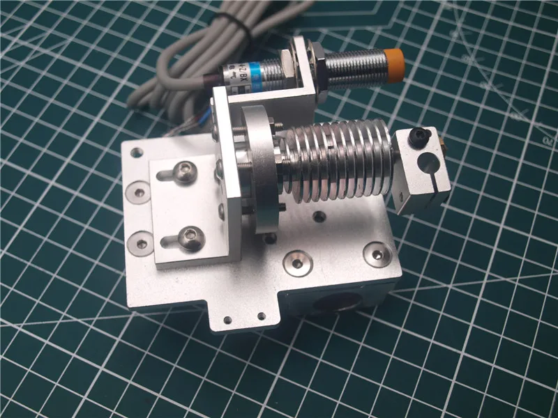 1 комплект алюминиевый комплект крепления Reprap Prusa i3 v6 Bowden hotend X каретки с индуктивным датчиком приближения 1,75/3 мм цельнометаллическое обновление