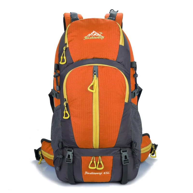 Nylon 45L Men Backpacks Waterproof Camping Hiking Sports Bags Women Travel Casual Large Capacity Rucksack For Climbing sac a dos | Спорт и