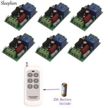 

Sleeplion 220V 10A 1CH Remote Control 315/433Mhz Switch Digital Remote Control Switch 220V For Lamp LED Light Transmitter Module