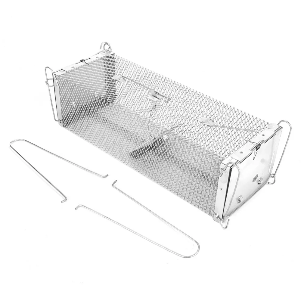 

Mice Rat Trap Rodent Animal Control Catch Bait Humane Live Traps Hamster Mouse Trap Humane Live Rat Killer Cage