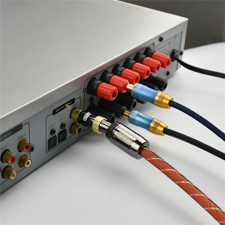 EMK Stereo Digital Coaxial Audio Video RCA Cable speaker cable Hifi Subwoofer cable AV TV cables 5m 8m 10m (4)