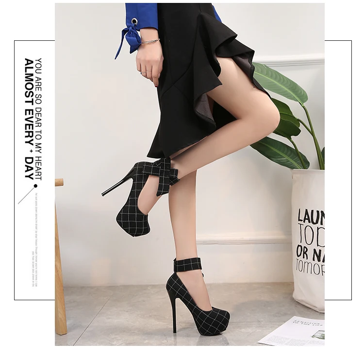 Женская Офисная обувь на платформе и каблуке; женские туфли-лодочки; женские свадебные туфли на высоком каблуке; talon femme zapatos mujer tacon