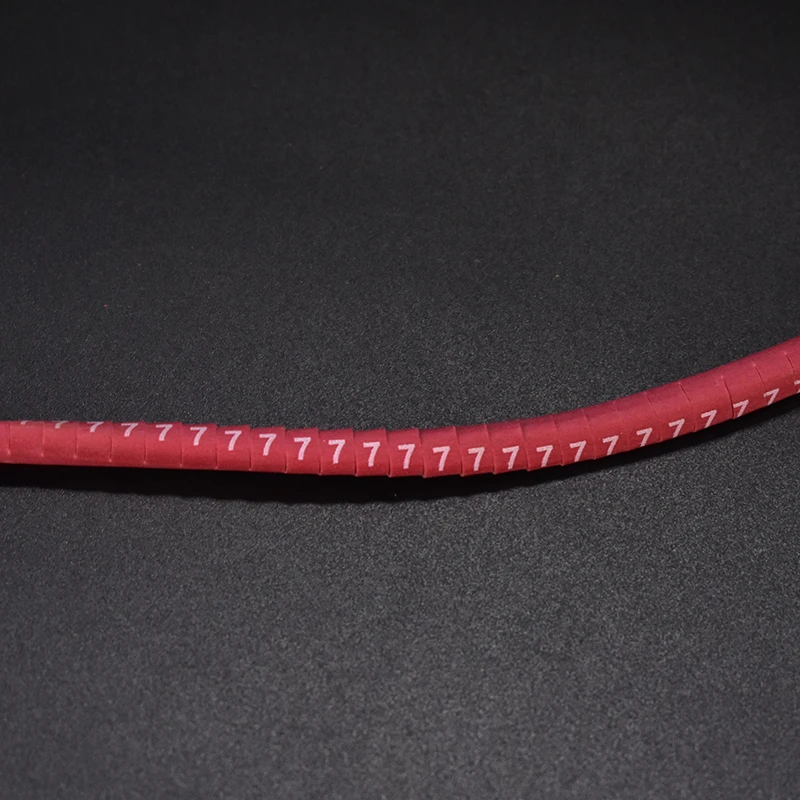 500 шт от 0 до 9 номер Маркер кабельной проводки 18 AWG 12 EC 1 2.5mm2|awg 12|awg 18markers marker |