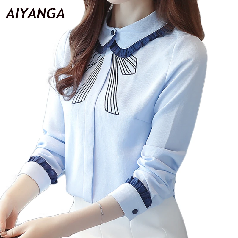 Aliexpress.com : Buy 2018 Spring Chiffon Blouses For Women