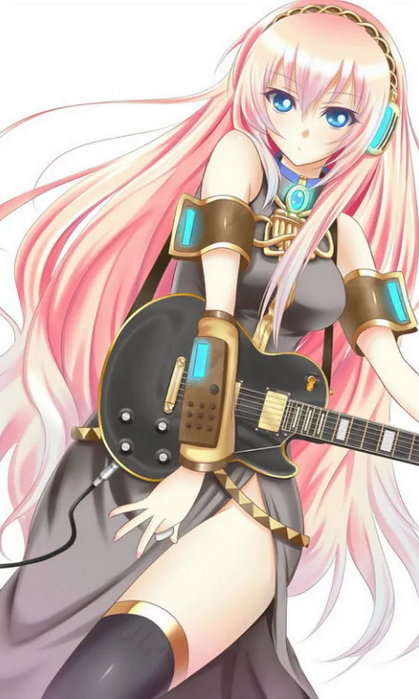

VOCALOID2 Anime Megurine Luka 120*200CM Single-layer Blanket #36748