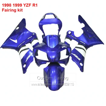 

Blue hulls kits For YAMAHA YZF R1 98 99 1998 1999 Fairings fairing kit( GREEN ) LJ02