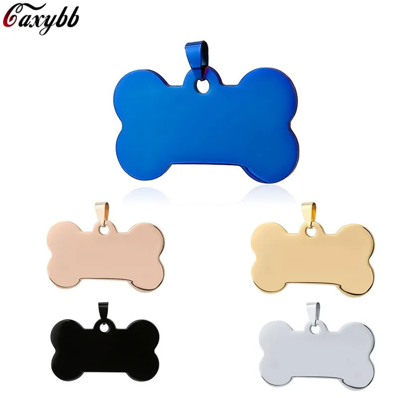 

Stainless Steel Neklace Personalized Engrave Text Pet ID tags Dog Tag Identification Customized Name Address telephone