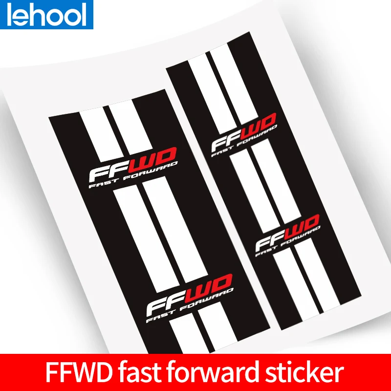 

FFWD Hubs stickers bicycle wheels hubs decals