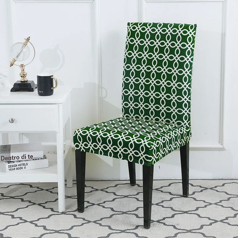 Чехлы на кухонные стулья эластичный чехол для сиденья housse de Chair серый стула