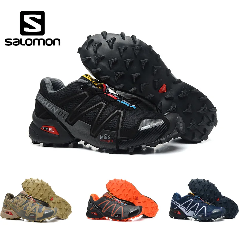 

Salomon Speed Cross 3 Cs III Men Running Shoes Professional Outdoor Male Flywrite Athletic Sport Shoes Speedcroo 3 Size 40-46