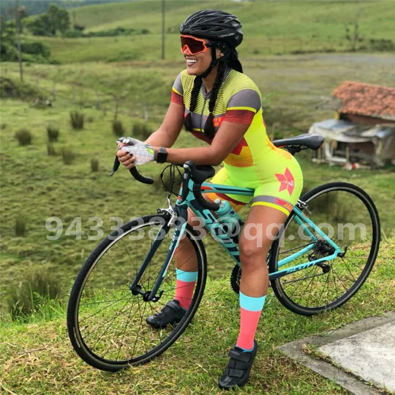 

2019 woman cycling suit bike sport triathlon skinsuit pro team swimwear custom cycling clothes ciclismo ropa maillot bicicleta