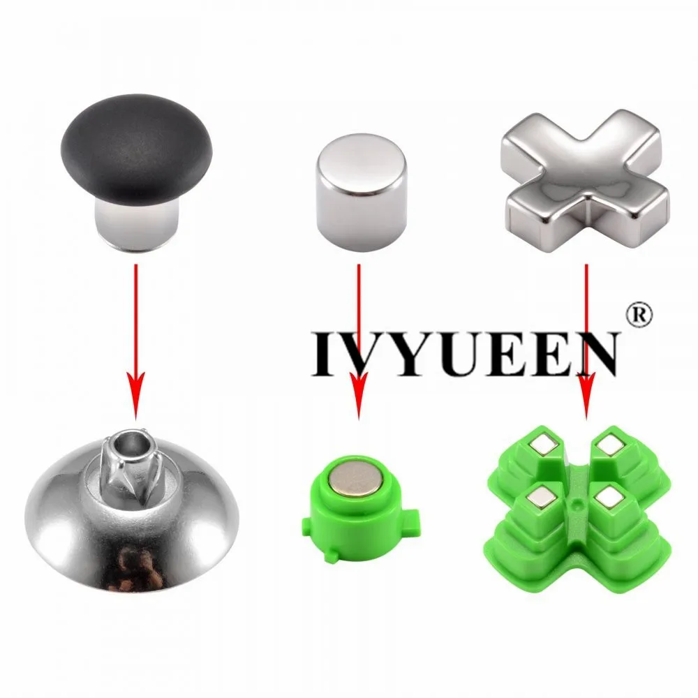 for Dualshock 4 ps4 metal buttons 09