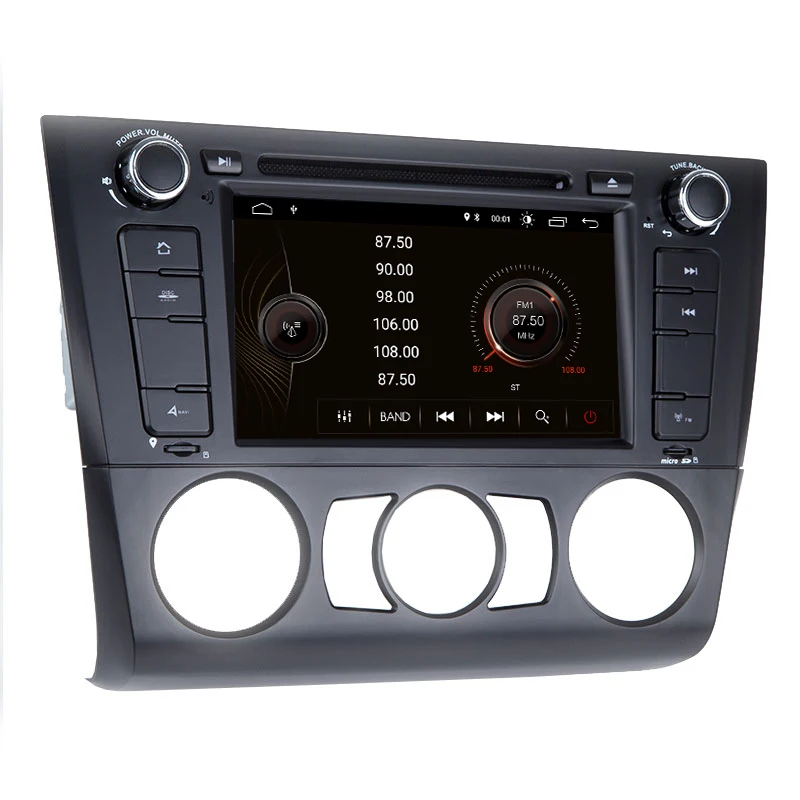 Perfect Xonrich Car Multimedia player Android 9.0 GPS AutoRadio 1 Din For BMW 1 Series E88 E87 E82 E81 I20 DVD Automotivo 4 Core Wifi BT 4