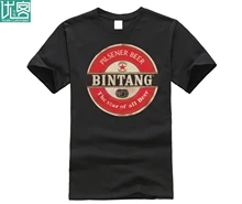2019 New Summer Tee Shirt Funny T SHIRT Funny BEER PILSENER INDONESIA JAKARTA NATIONAL RETRO LOOK Custom T-shirt jakarta pitfalls