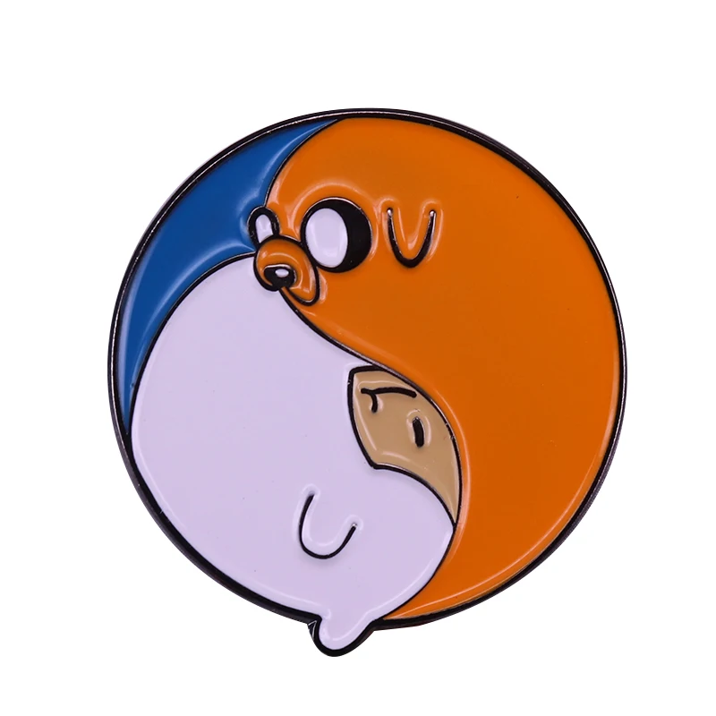 

Finn & Jake in a yin and yang style Pin