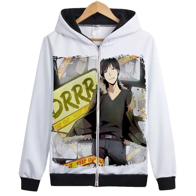 1 Орри Durarara Микадо Толстовка Аниме Японский известный Новинка Лето Для Мужчин's худи Толстовка с капюшоном куртка Для мужчин wo Для мужчин костюм косплей - Цвет: 1