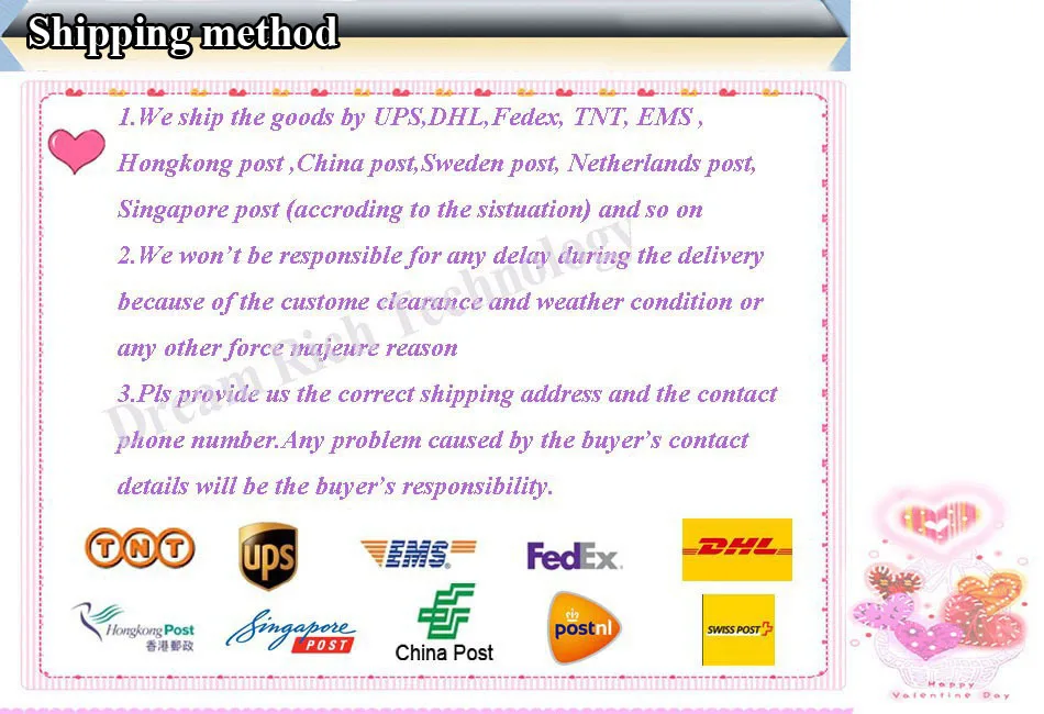 shipping method