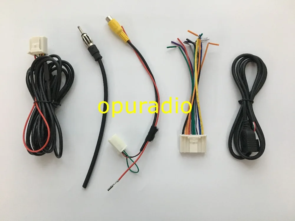 Старый стиль Subaru Forester XV Clarion CD шнур питания + USB линия Bluetooth кабель для микрофона