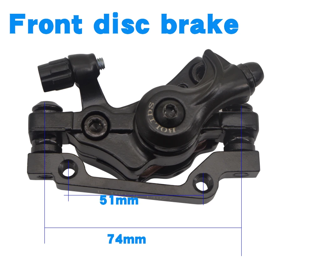 8,5*5*4 см велосипедный тормоз Передний Задний дисковый тормоз Горный велосипед алюминиевый сплав велосипед с дисковым тормозом механический суппорт
