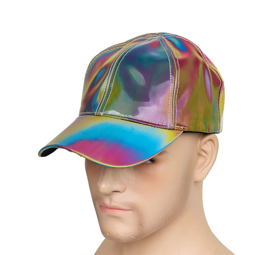 

Fashion Marty McFly Licensed for Rainbow Color Changing Hat Cap Back to the Future Props Bigbang G-Dragon Baseball Cap Dad Hat