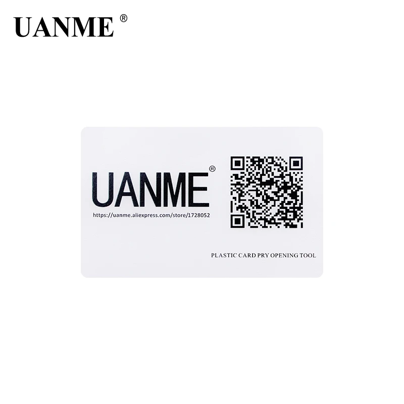 UANME 85*54 мм удобная пластиковая карта для iPhone iPad планшет скребок открытия Samsung