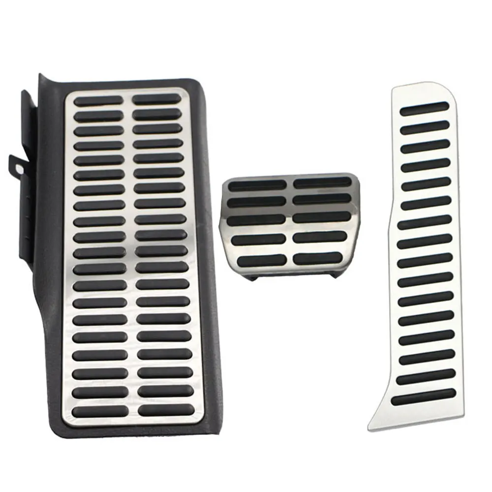 Крышка педали из нержавеющей стали для Volkswagen Vw Golf 5 6 Jetta MK5 MK6 Scirocco CC Passat B6 B7 TIGUAN Toureg